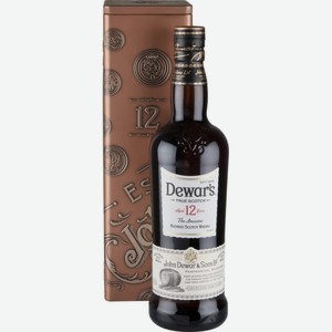 Виски Dewar s The Ancestor 12 лет в подарочной упаковке 40 % алк., Великобритания, 0,7 л