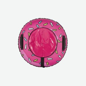 Тюбинг универсальный Snowstorm Пончик цвет: розовый, 90 см