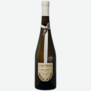Вино ITALO CESCON Пино Гриджо Фриули белое сухое, 0.75л, Италия, 0.75 L