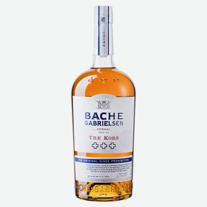 Коньяк Bache Gabrielsen VS Tre Kors АОС Cognac 3 года, 0.7л Франция