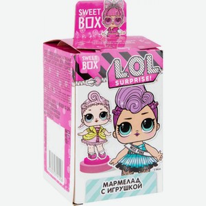 Мармелад Sweet box L.O.L. Surprise! с игрушкой, в ассортименте, 10 г