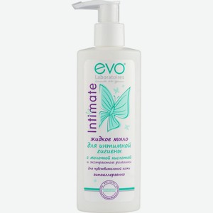 Жидкое мыло для интимной гигиены Evo с молочной кислотой и с экстрактом ромашки, 200 мл
