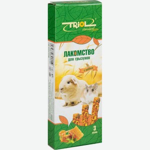 Лакомство для грызунов Triol Standard с мёдом, 3 шт.