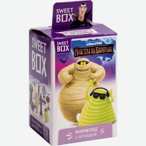 Мармелад жевательный Sweet box Монстры на каникулах с игрушкой, 10 г