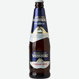 Пиво Вайс Берг, Пшеничное, Светлое, 0,44 Л