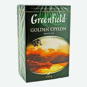 Чай черный Гринфилд 100г Голден цейлон