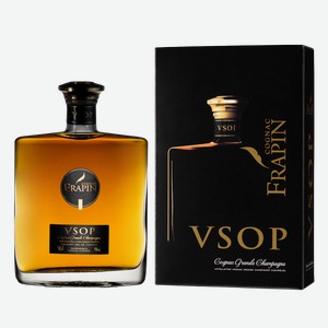 Коньяк Frapin VSOP Grande Champagne 1er Grand Cru du Cognac в подарочной упаковке 0.5 л.