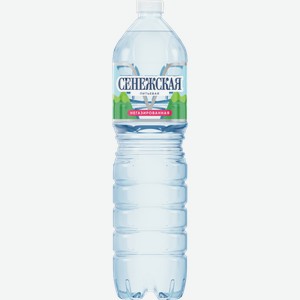 Вода Сенежская питьевая негазированная 1.5л