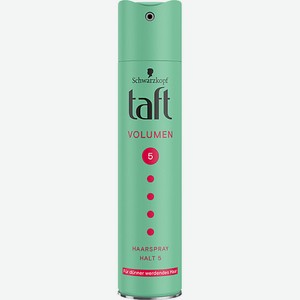 TAFT Лак для волос для тонких и ослабленных волос мегафиксация