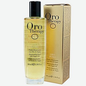 FANOLA Флюид для волос Orotherapy Oro Puro с золотом и аргановым маслом 100