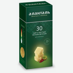 Сыр полутвердый Аланталь № 30, 35%, 190 г