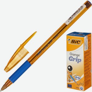 BIC Orange grip Ручка Шариковая 0,3 мм Синяя, 20 шт