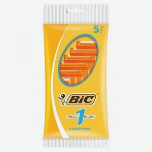 BIC Бритва БИК1 для чувствительной кожи 5 шт