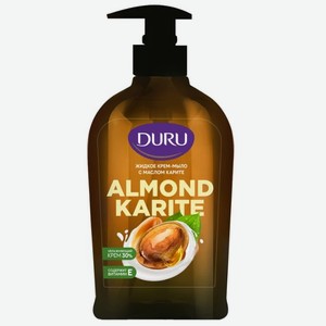 Жидкое крем-мыло DURU Almond Karite с маслом карите 300 мл
