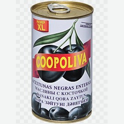 Маслины Coopoliva 350г с/к ж/б