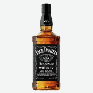 Виски Jack Daniel s Tennessee Whiskey 0.7 л.