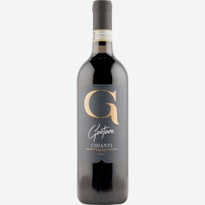 Вино GAETANO Кьянти ординарное красное сухое, 0.75л, Италия, 0.75 L