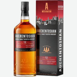 Виски Auchentoshan 12 лет 40% односолодовый 700мл