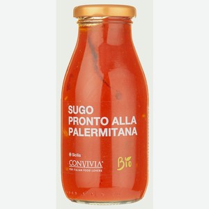 Соус Convivia из томатов черри Палермитана Био 250 г стб Италия