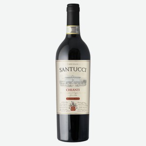 Вино Famiglia Santucci Chianti красное сухое Италия, 0,75 л