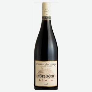 Вино Domaine de Bonserine Cote-Rotie La Sarrasine красное сухое Франция, 0,75 л