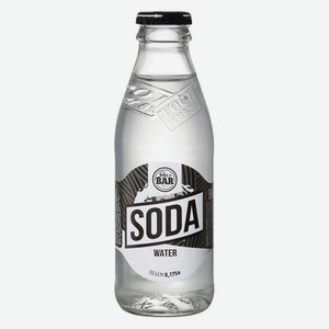 Напиток сильногазированный Starbar Soda Water, 175 мл