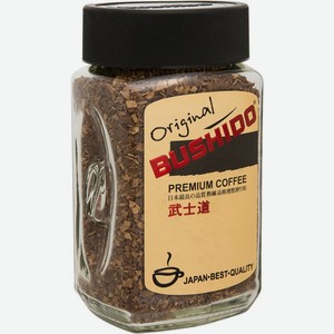 Кофе растворимый Bushido Original сублимированный