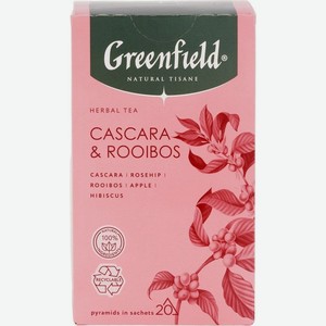 Чай Greenfield Natural Tisane Cascara & Rooibos 20х1.8г