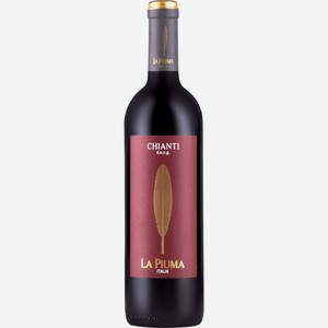 Вино LA PIUMA Кьянти Тоскана DOCG красное сухое, 0.75л, Италия, 0.75 L