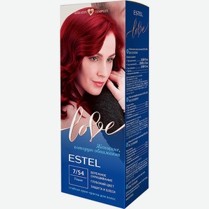 Estel LOVE Крем-краска для волос 7/54 Пламя