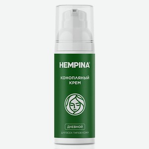 HEMPINA Крем дневной на основе конопляного масла для нормальной кожи лица  Защита и увлажнение  50