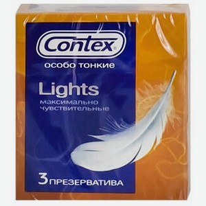 Презервативы Contex Lights №3, , ,