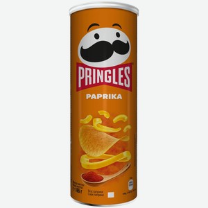 Чипсы Pringles Со Вкусом Паприки 165г, , ,