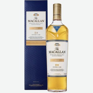 Виски шотландский МАКАЛЛАН ДАБЛ КАСК ГОЛД 3 ГОДА 40% П/УП. 0,7Л