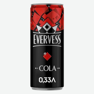 Газированный напиток Evervess Кола 330 мл