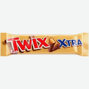 Батончик Twix Xtra шоколадный с карамелью 82г