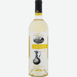 Вино ARAME белое полусладкое, 0.75л, Армения, 0.75 L