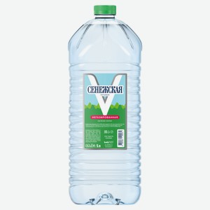 Вода питьевая «Сенежская» негазированная, 5 л
