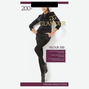 Glamour колготки Velour 200 ден, цвета в ассортименте