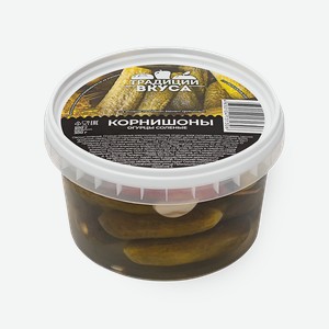 Огурцы корнишоны солёные «Традиции вкуса», 500 г
