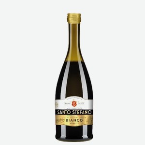 Напиток Санто Стефано слабоалкогольный газированный белый полусладкий 8% 0,25л 2