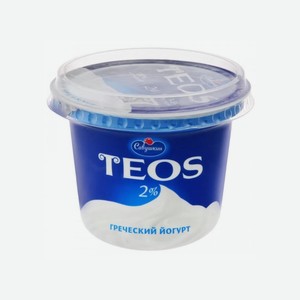 Йогурт Савушкин Греческий Теос 2% 250г