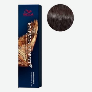 Стойкая крем-краска для волос Koleston Perfect Color Pure Naturals 60мл: 4/0 Коричневый натуральный