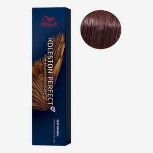 Стойкая крем-краска для волос Koleston Perfect Color Deep Browns 60мл: 5/75 Темный палисандр