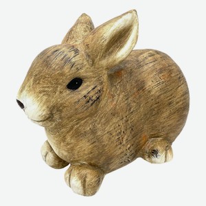 Фигурка новогодняя Кролик коричневая 25 х 41 х 26 см