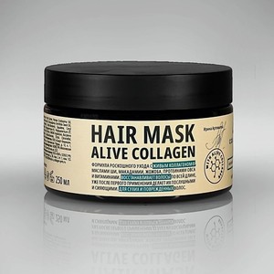 COLLA GEN Интенсивная питательная маска для волос с живым коллагеном 250