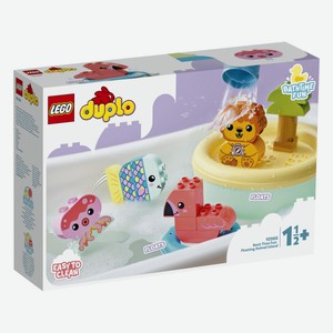 Конструктор LEGO Duplo Приключения в ванной: плавучий остров для зверей 10966