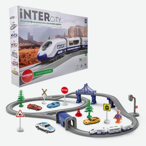 Игровой набор 1Toy InterCity «Железная дорога. Большое путешествие»