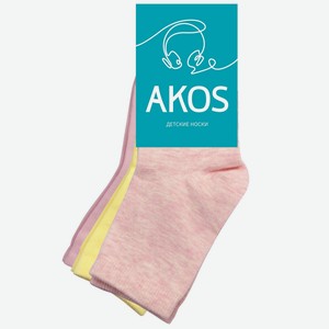 Носки для девочки Акос 3 пары (20)