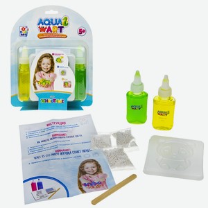 Набор для детского творчества 1Toy «Сделай игрушку. AquaArt Животные» 1 формочка, 2 краски по 50 мл